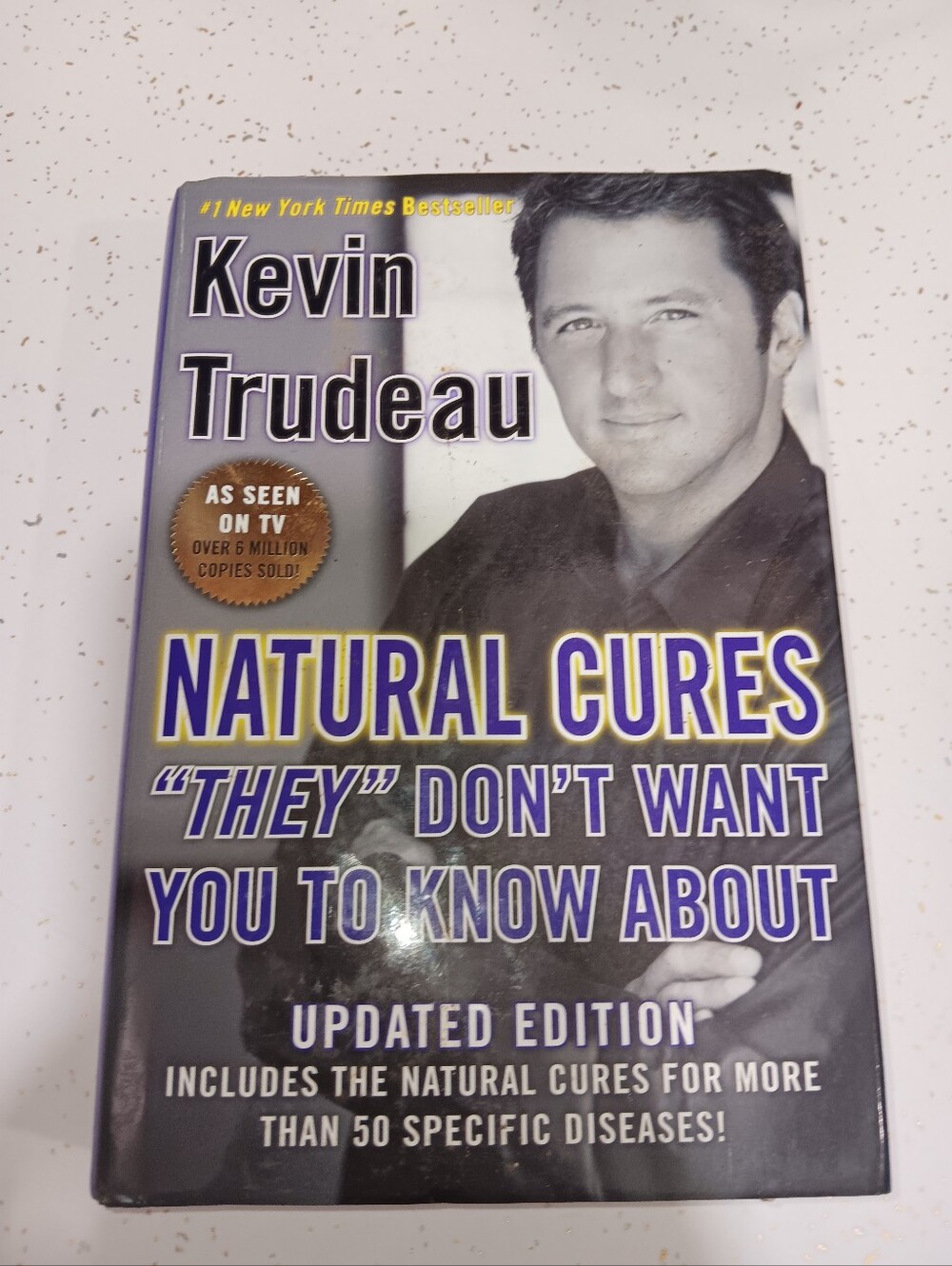 Kevin Trudeau Natural Cures  Hard Cover